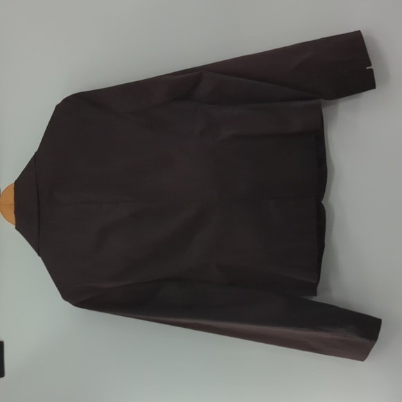 Tape Measure Anthropologie Retro Brown Blazer Jacket - Picture 6 of 12